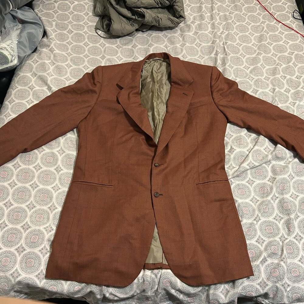 DESPOS Blazer Mens brick colour